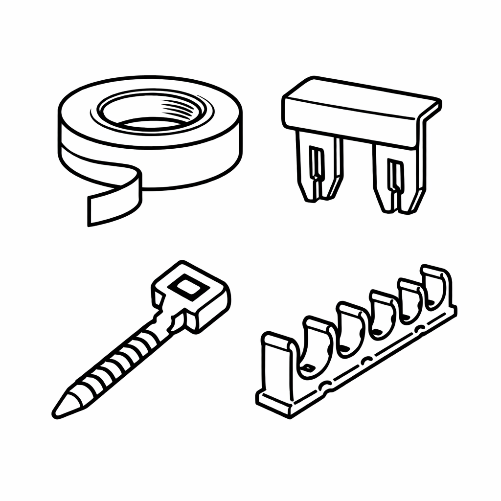 Montážny materiál pre podlahové kúrenie